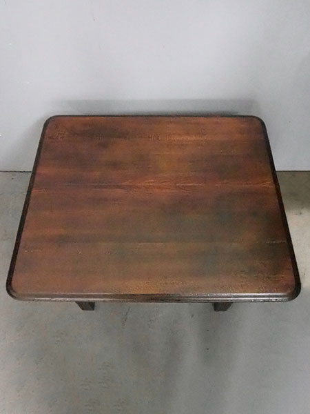 日本楽器製桜材時代折テーブル4