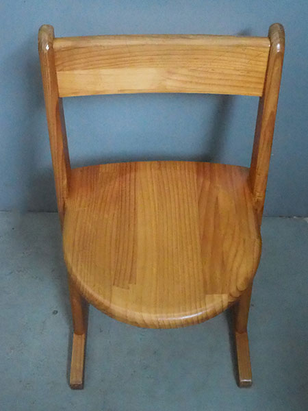 松材角椅子4