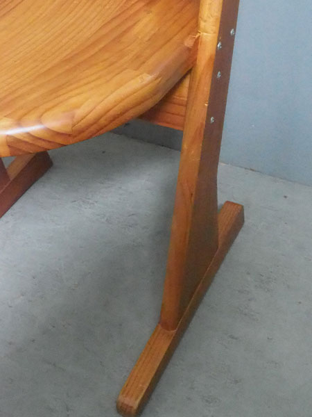 松材角椅子6
