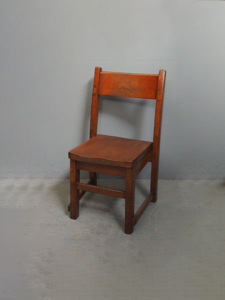 楢材時代子供椅子