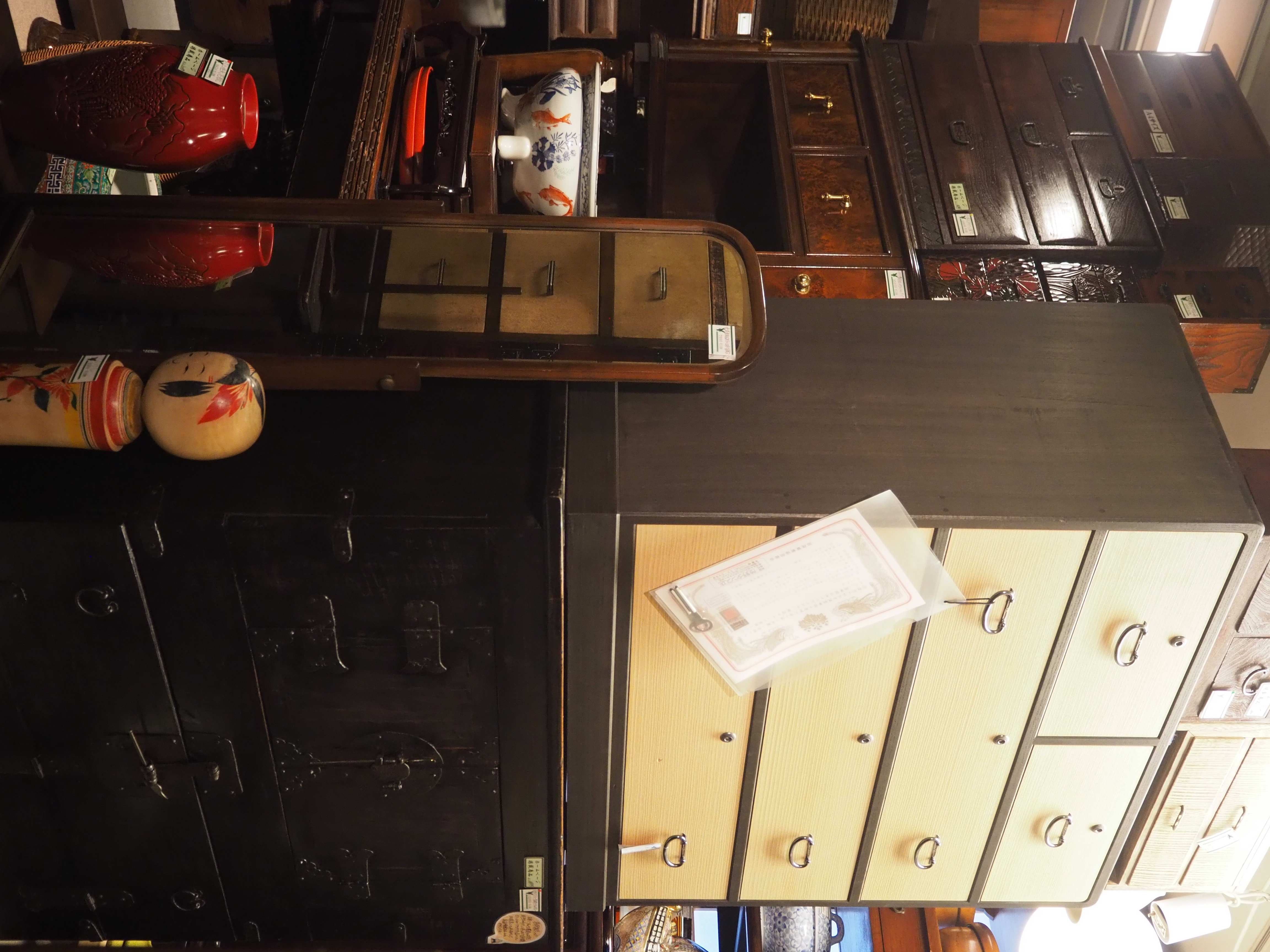 【アンティーク】和ダンス　※直接受け取りも可（東京都世田谷区） アンティーク】和ダンス ※直接受け取りも可（東京都世田谷区）