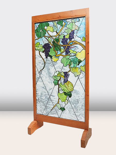 ステンドグラス衝立 - アンティーク山本商店