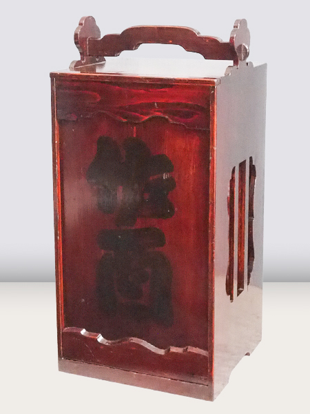 﨔材時代重箱（木箱・替え蓋付） - アンティーク山本商店