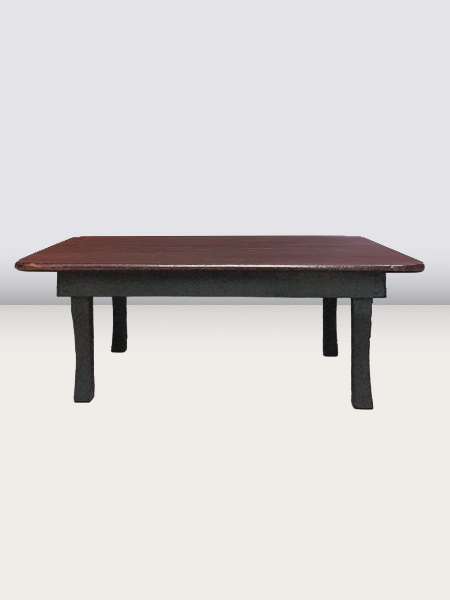 レトロな角ちゃぶ台　91㎝×54㎝×32㎝　アンティーク 角ちゃぶ台 - 古家具・古道具 アンティーク家具 kubu（クブ）